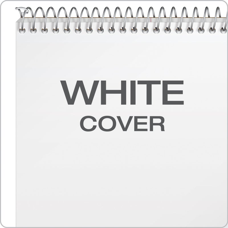 Ampad Steno Notebook, 6 X 9 Inches, White Paper, Gregg Ruled, White Cover, 70 Sheets Per Book, 12-Pack (25-472) - Image 5